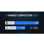주요 AI 회사들의 매출 규모 비교: OpenAI, Anthropic, Google DeepMind의 성장 전쟁