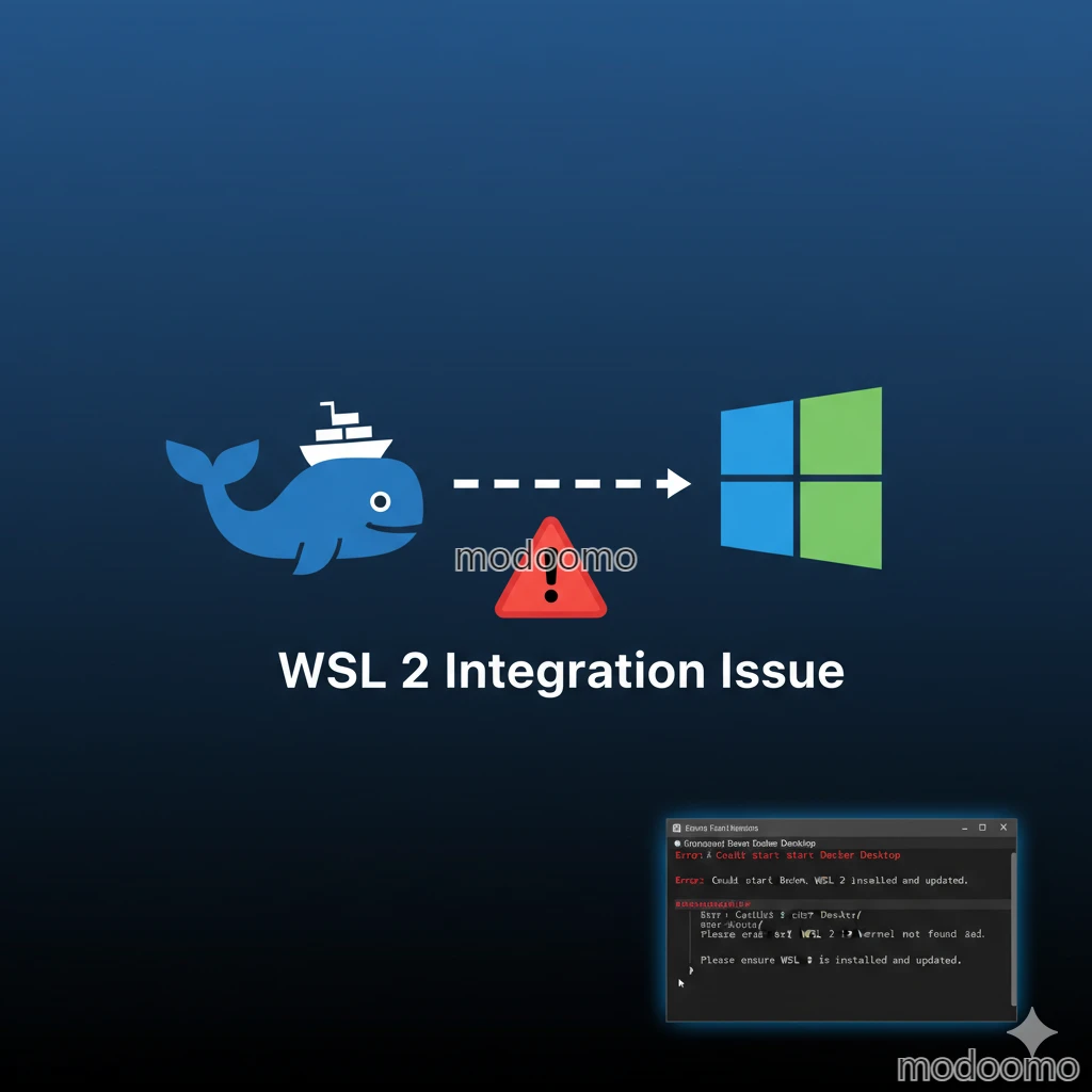 Docker Desktop WSL 프록시 오류 해결 가이드 - running wsl distro proxy exit status 1 에러 완벽 해결법