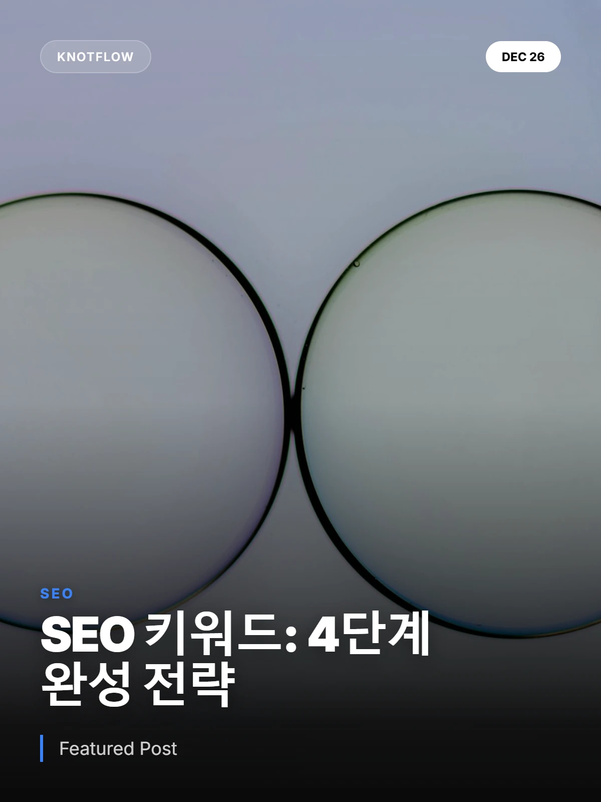 2025년 SEO 키워드 연구: 초보자를 위한 4단계 전략